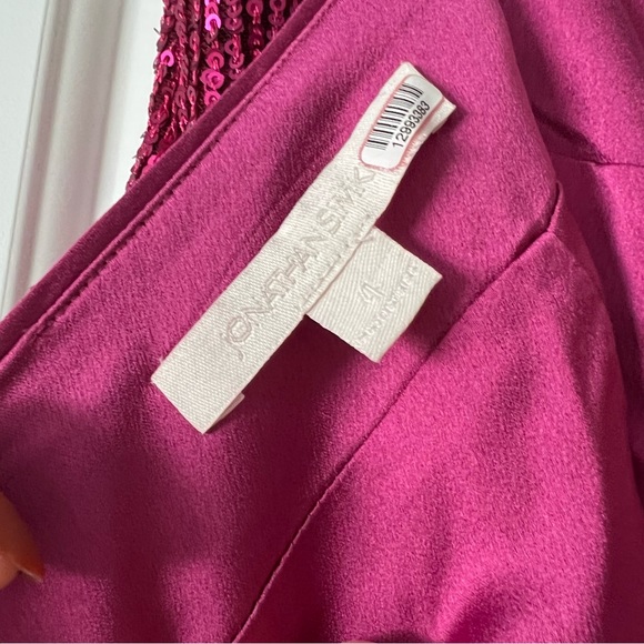 JONATHAN SIMKHAI pink Sequins Mini Skirt - Picture 9 of 13